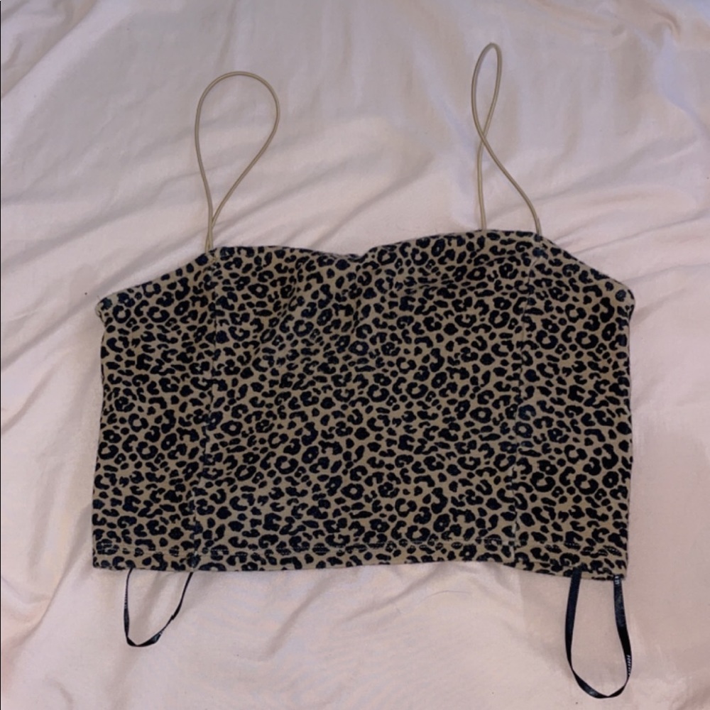 Cheetah Print Crop top